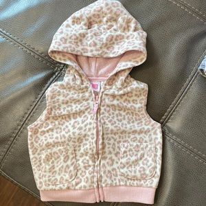 Carters hooded fleece vest